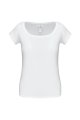 Dames T-shirt Boothals Kariban K384 WHITE